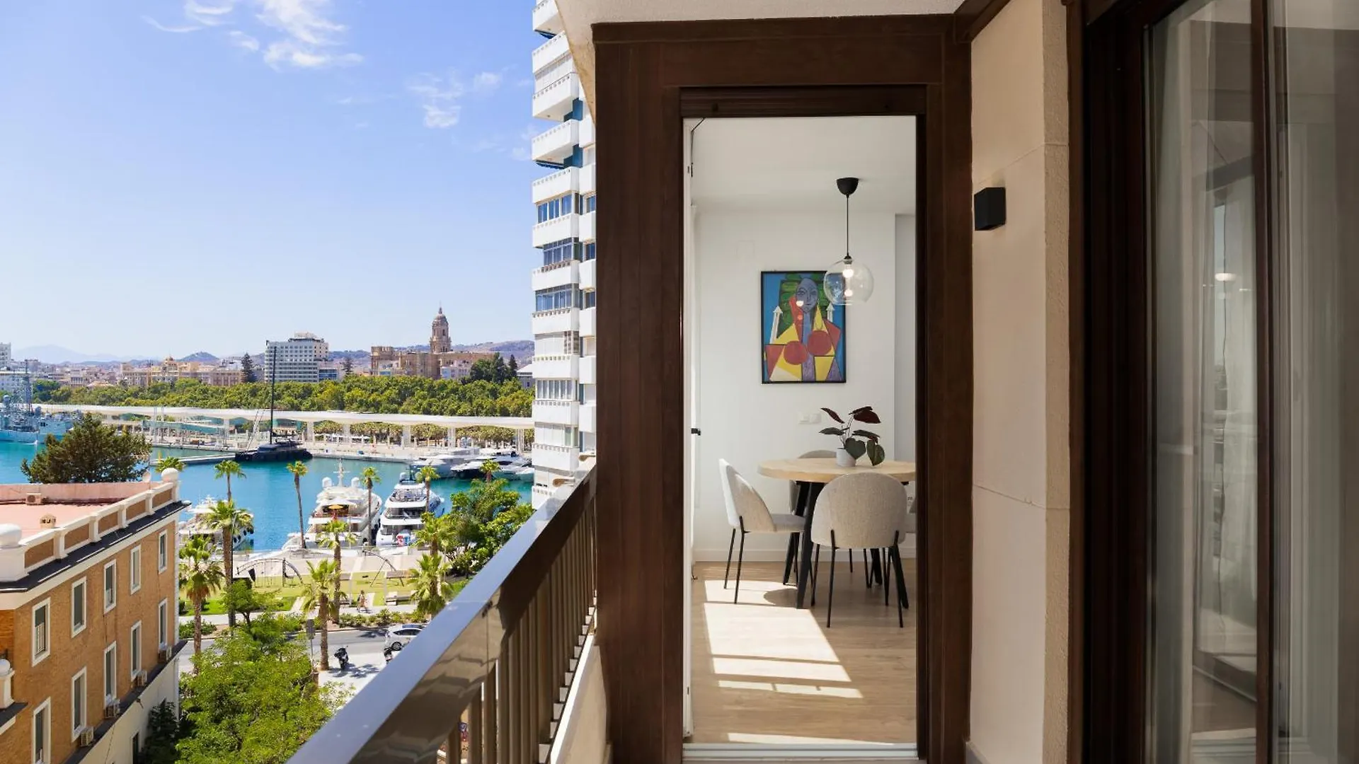 公寓 C36 Elegant 2 Bdr Apt Amazing Views 马拉加